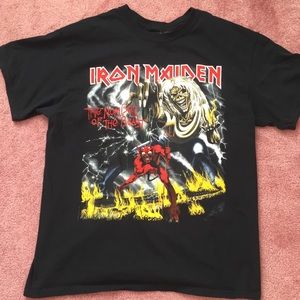 Iron Maiden oversized band tee